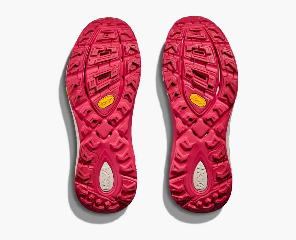 HOKA Mafate Speed 2 Galaktická šedá / Rubínovo červená