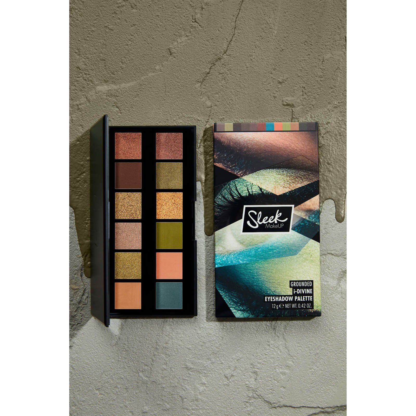 Paleta očných tieňov I-Divine Grounded Palety očných tieňov a líčenie