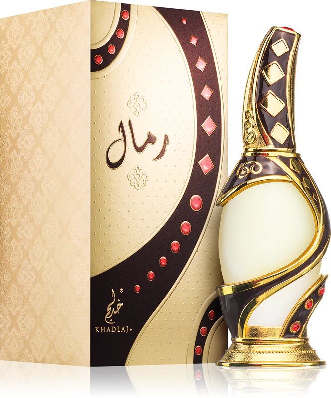 Óleo perfumado unissex Khadlaj Rimaal Brown