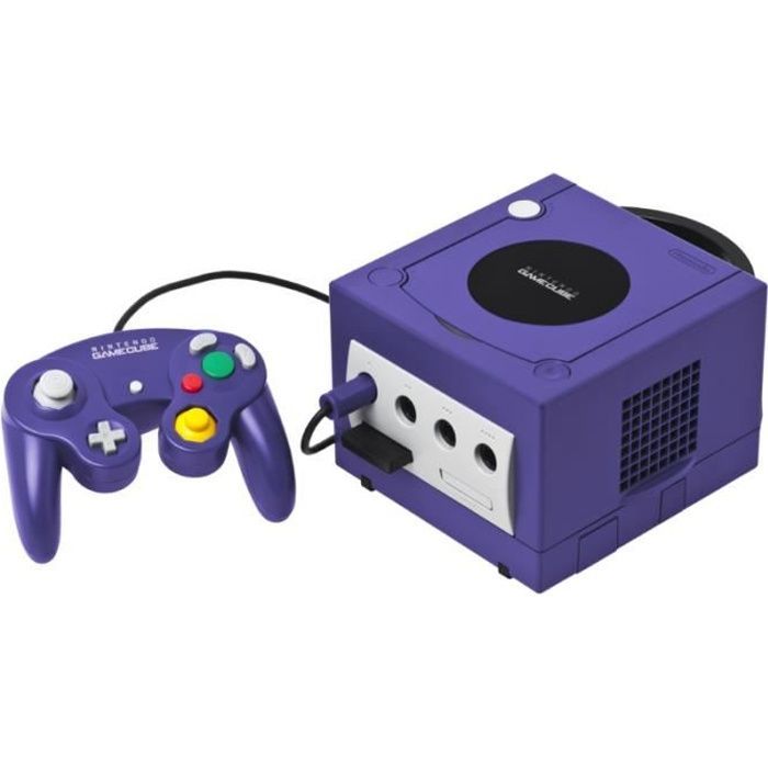 Console de jeux - Nintendo - GAME CUBE - Couleur Violet - Modèle Bleu - Console de salon