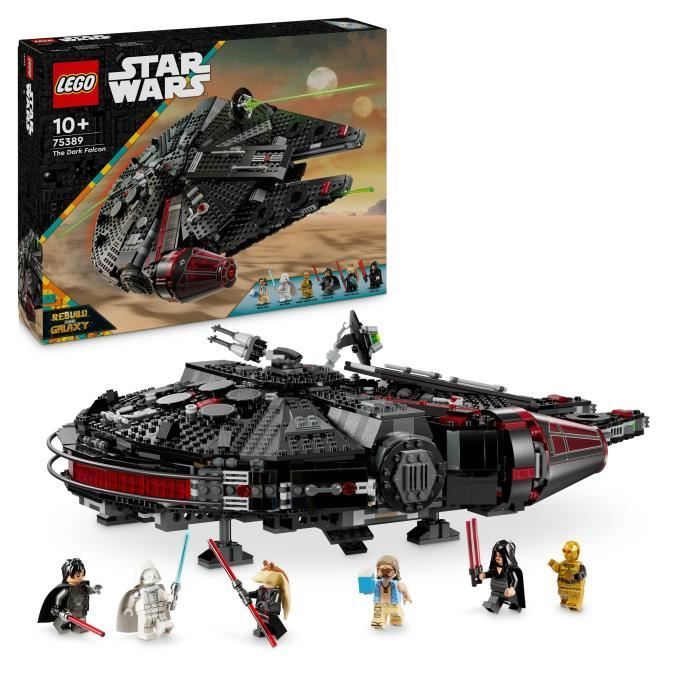 LEGO® Star Wars 75389 Der Schwarze Falke – Baufahrzeug für Kinder – Geschenk