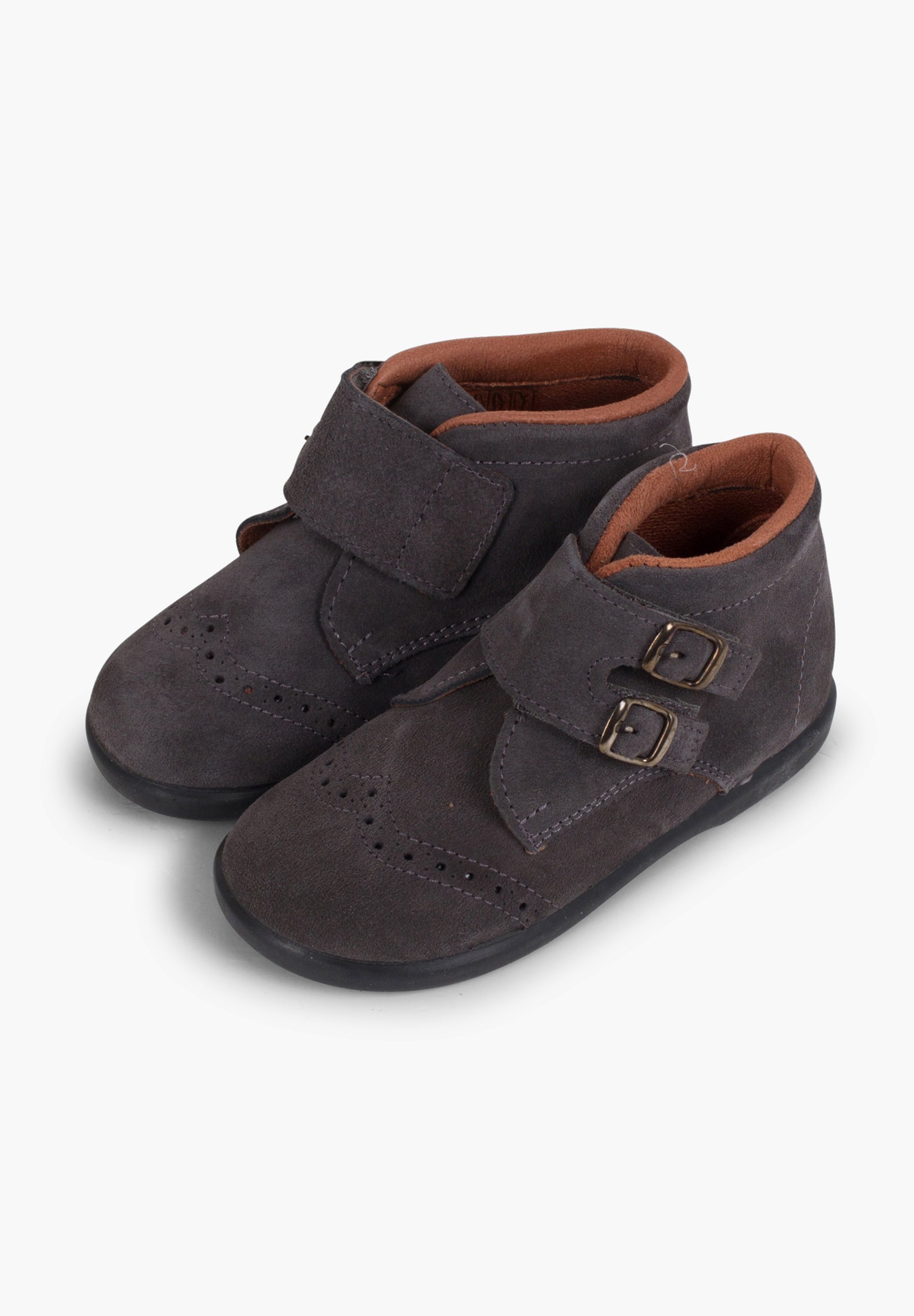 Pisamonas ADHERENTE ADORNO HEBILLAS - Babyschoentjes - gris