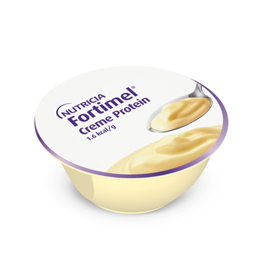 Fortimel Creme Protein Vaniljepakke, Højt Energi- og Proteintilskud, 4 x 125 g