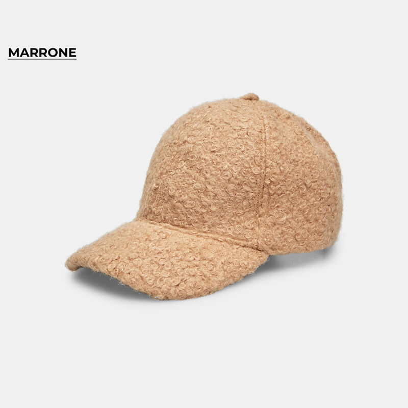 Cappello unisex con frontino i teddy