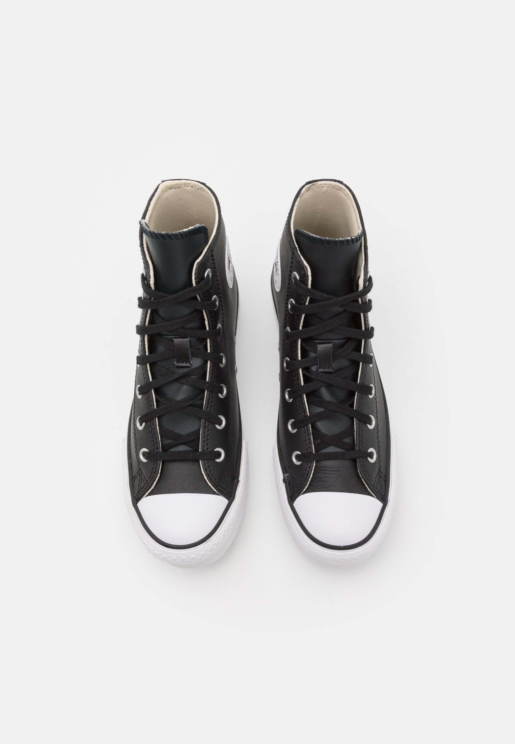 Converse CHUCK TAYLOR ALL STAR EVA LIFT PLATFORM UNISEX - Scarpe da ginnastica alte - nero/avorio naturale/bianco