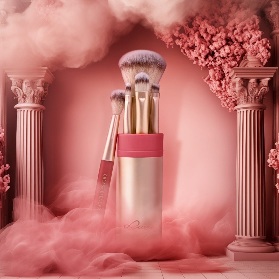 Komplet ščetk Luvia, kovinska cev za ščetke – 1 kos