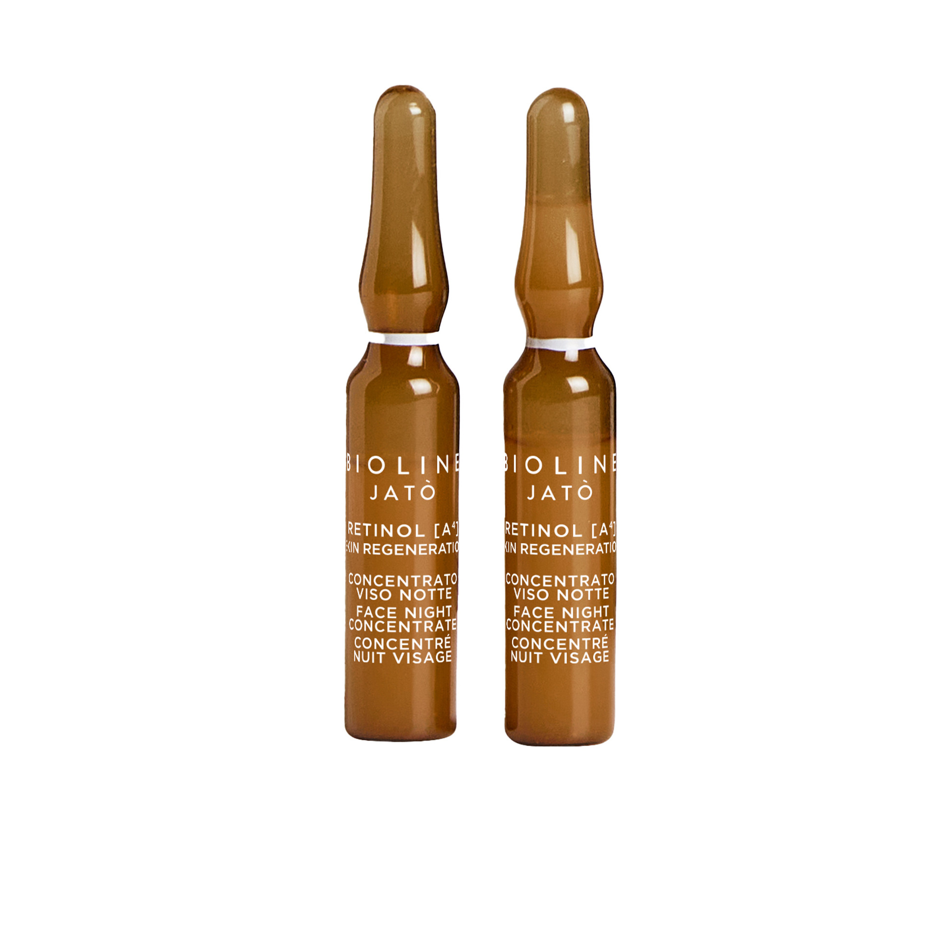 Retinol A4 Skin Regeneration Face Night Concentrate 7x2 ml - Bioline Jatò