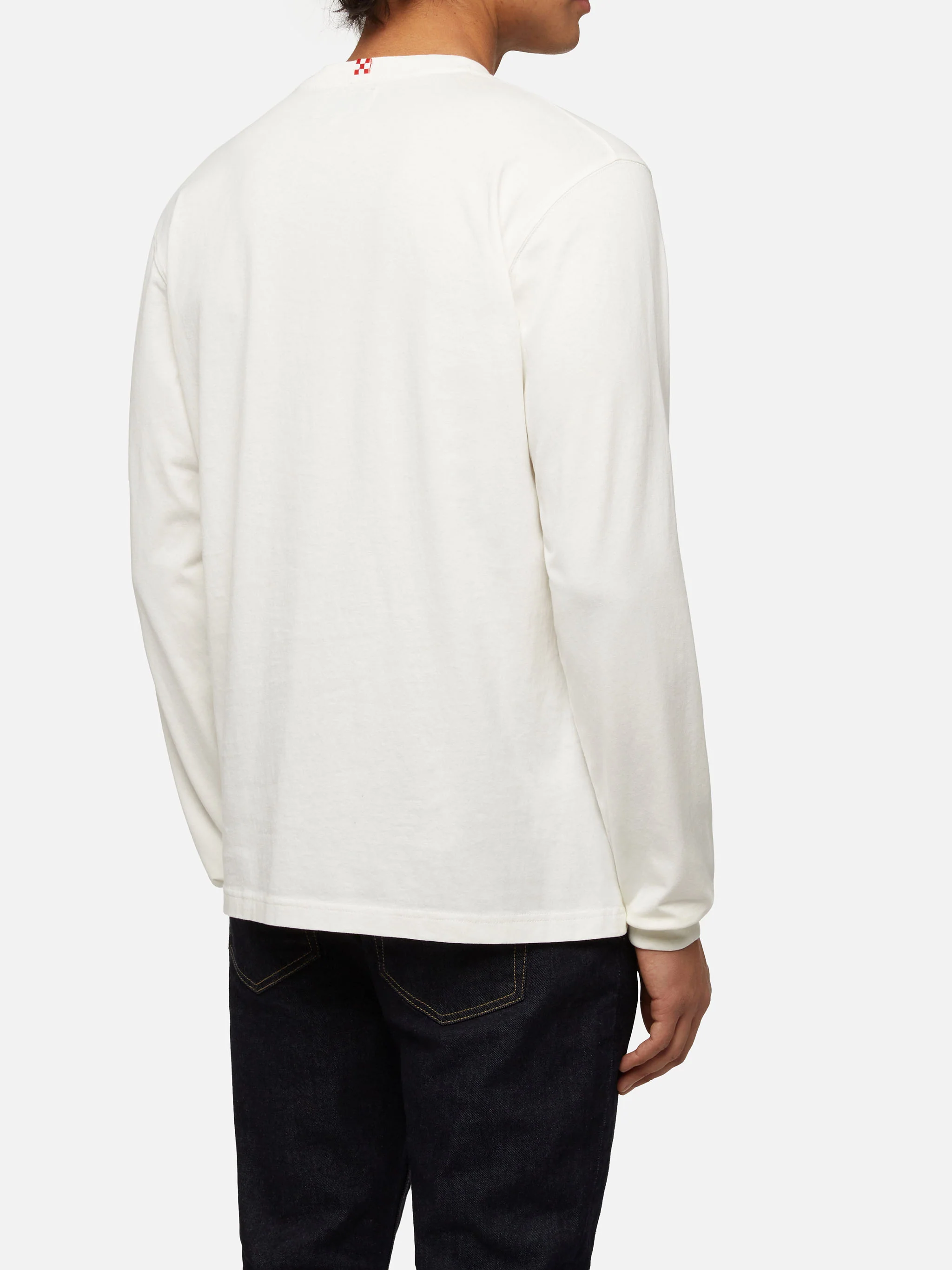T-shirt d'hiver en coton Luton avec imprimé voiture et chalet
