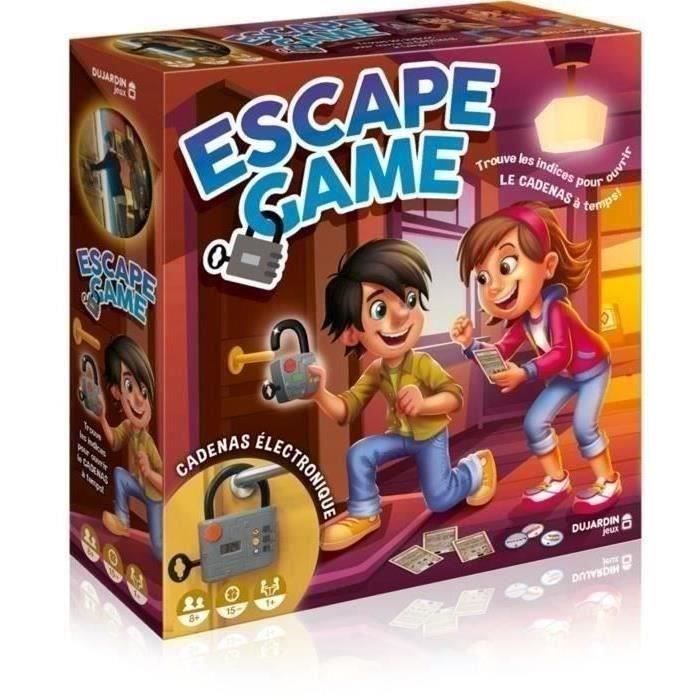 ESCAPE GAME 2024 - Jeu d'énigmes - DUJARDIN - Mission : ouvrir la serrure à temps !