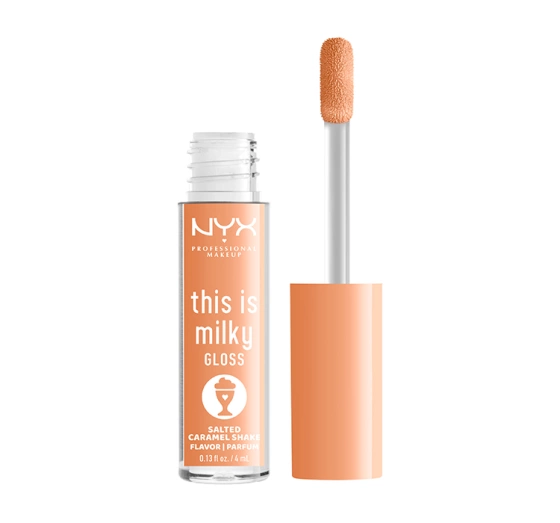 NYX Professional Makeup This Is Milky błyszczyk do ust 18 Salted Caramel Shake 4 ml