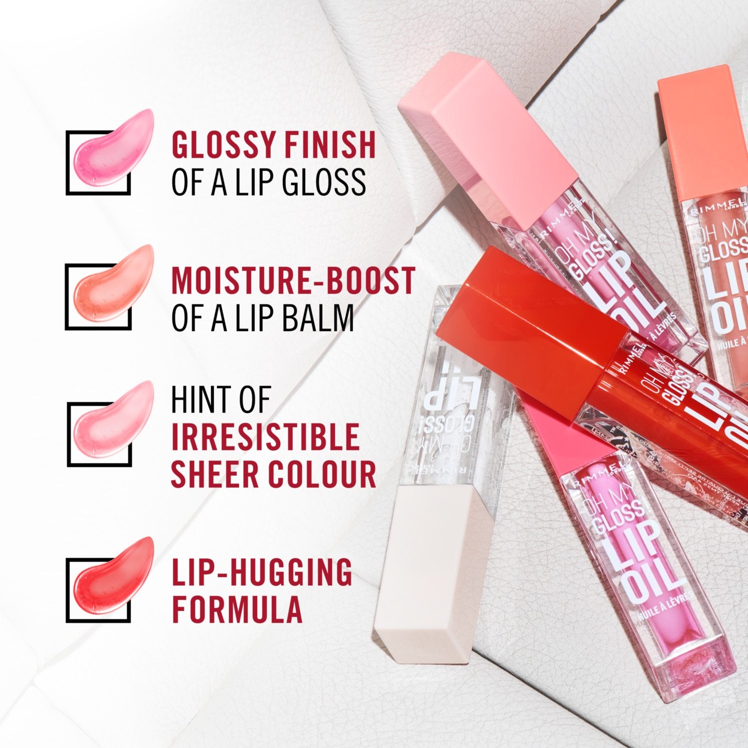 Rimmel London Lippenöl Oh My Gloss! Lippenöl - 4,5 ml