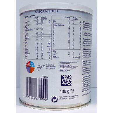Fortimel Fortini -jauhe, neutraali maku, 400 g, 400 g
