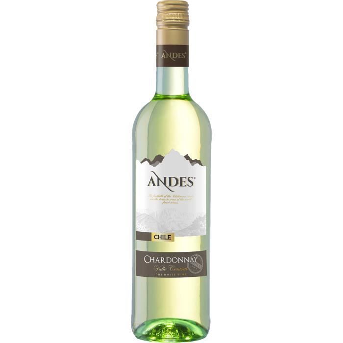 Andes Valle Central 2024 Chardonnay - Vino blanco de Chile