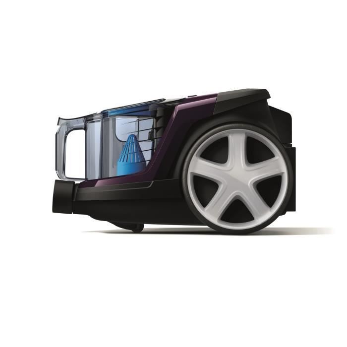 PHILIPS FC9333/09 Aspirateur traîneau sans sac PowerPro Compact - 750W - 79db - Violet