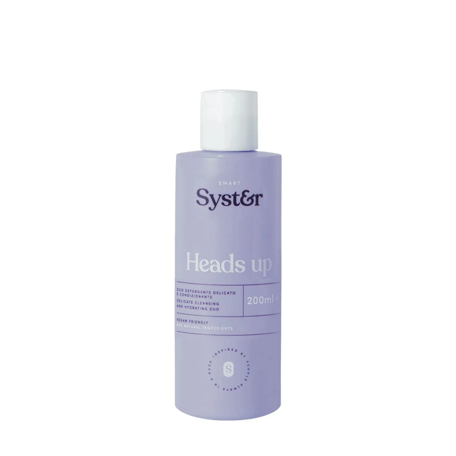 Syster Smart Heads Up - Shampoo Nutriente, Balsamo Nutriente Capelli, Shampoo Delicato, Balsamo Delicato Capelli, Shampoo Uso Frequente