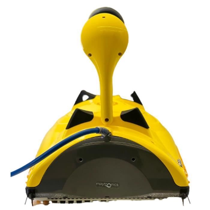 Robot électrique de piscine fond et parois avec brosses combinées et chariot