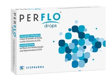 Perflo Drops colírio hidratante, 10 frascos de dose única