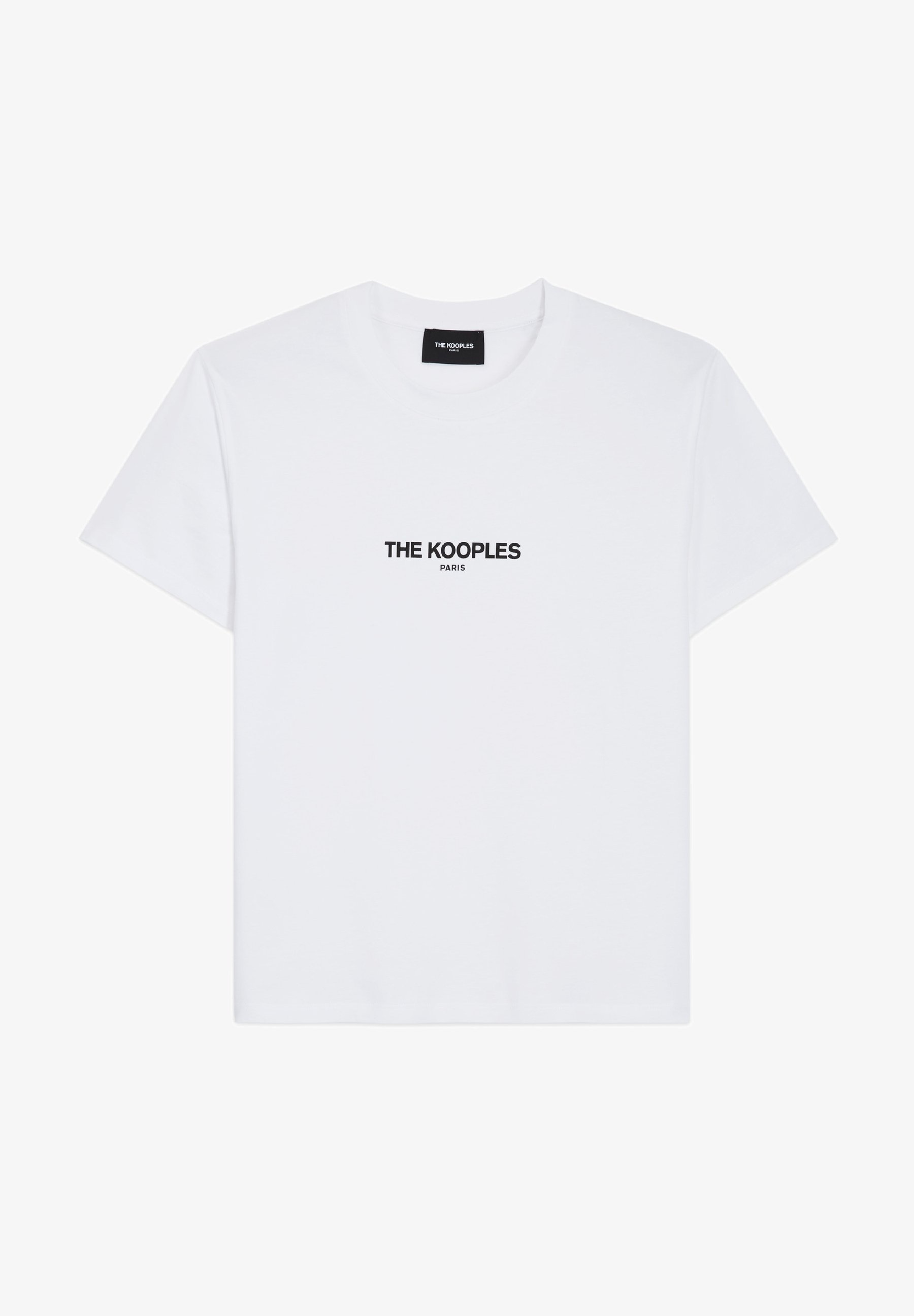 The Kooples T-shirt met korte mouwen en print - wit