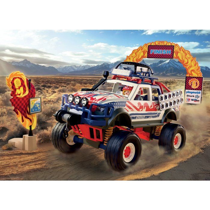 Playmobil 72061 Monstertruck, racevoertuig, 73 onderdelen, geschikt voor kinderen vanaf 4 jaar.