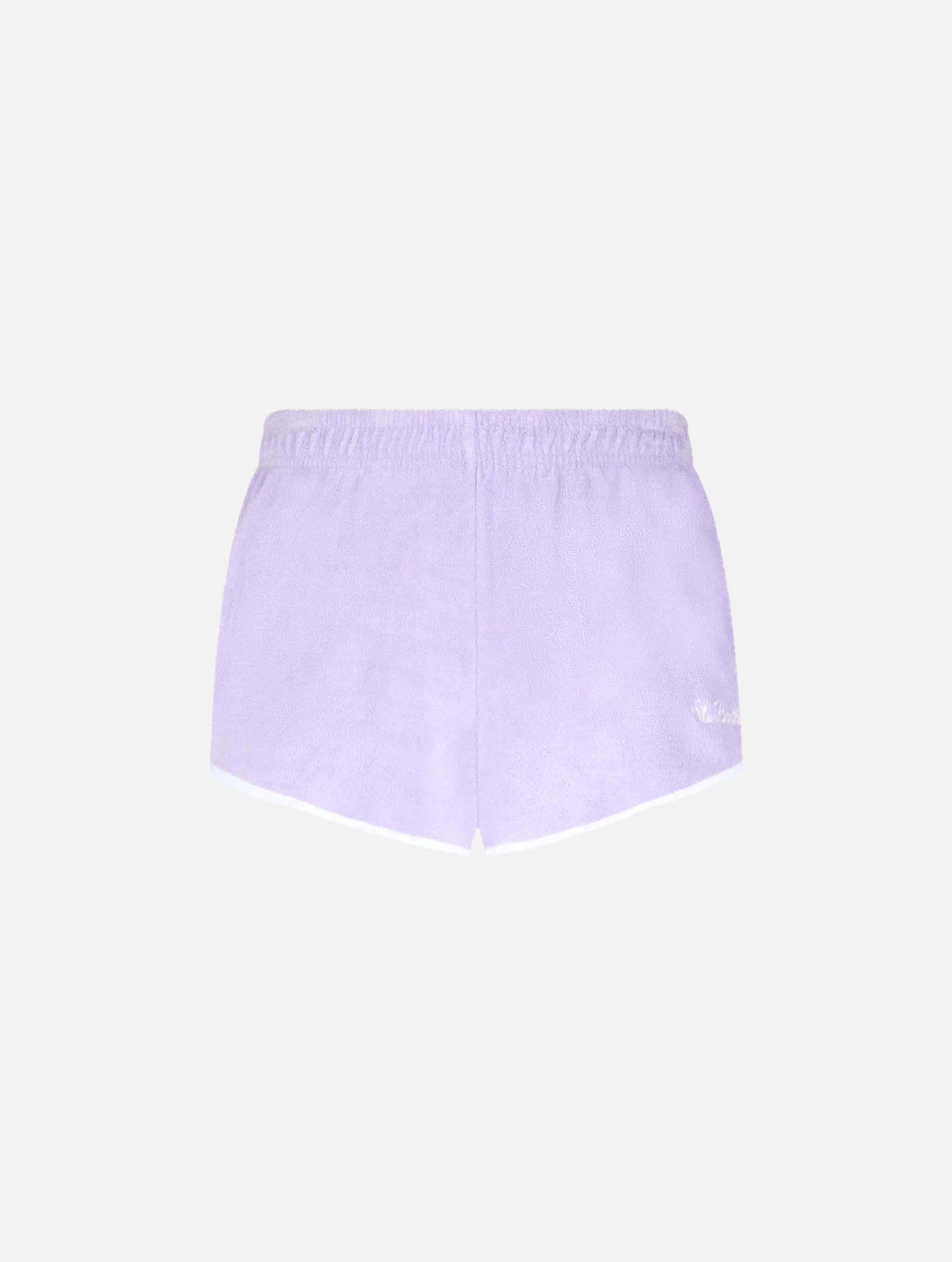 Francine katoenen badstof pull-up shorts voor dames