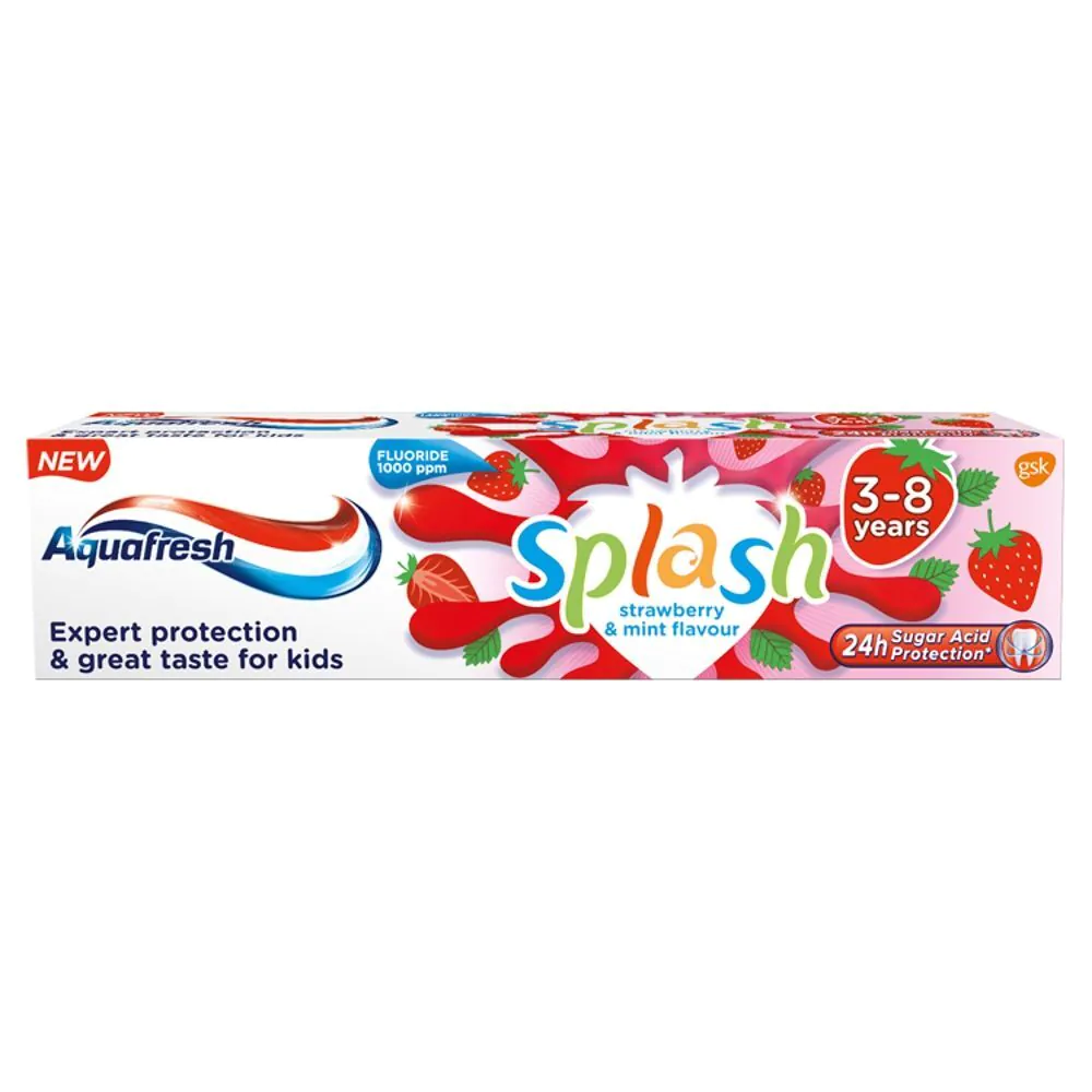 Aquafresh Splash Kids Pasta do zębów