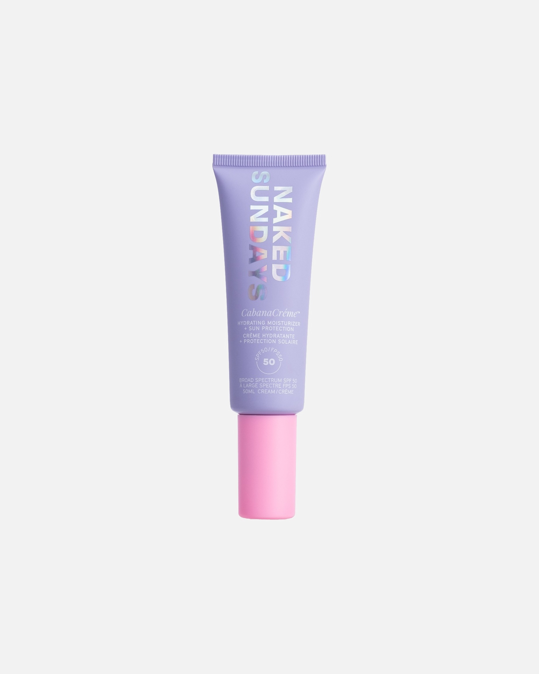 Vlažilna krema za sončenje Naked Sundays CabanaCrème™ SPF 50 - 50 ml
