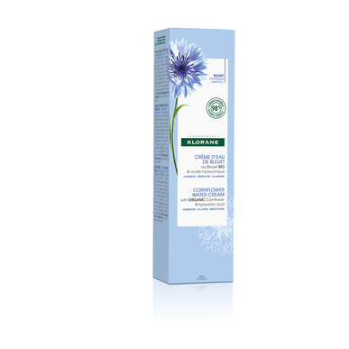 Klorane Búzavirág Víz Krém Bio Hialuronsavval 30 ml