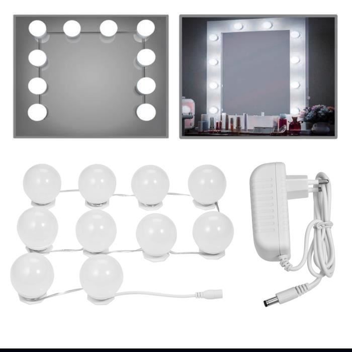Lampverlichting - XCSOURCE - LED-spiegelverlichting voor make-up - Wit - 6500K - 10 lampen