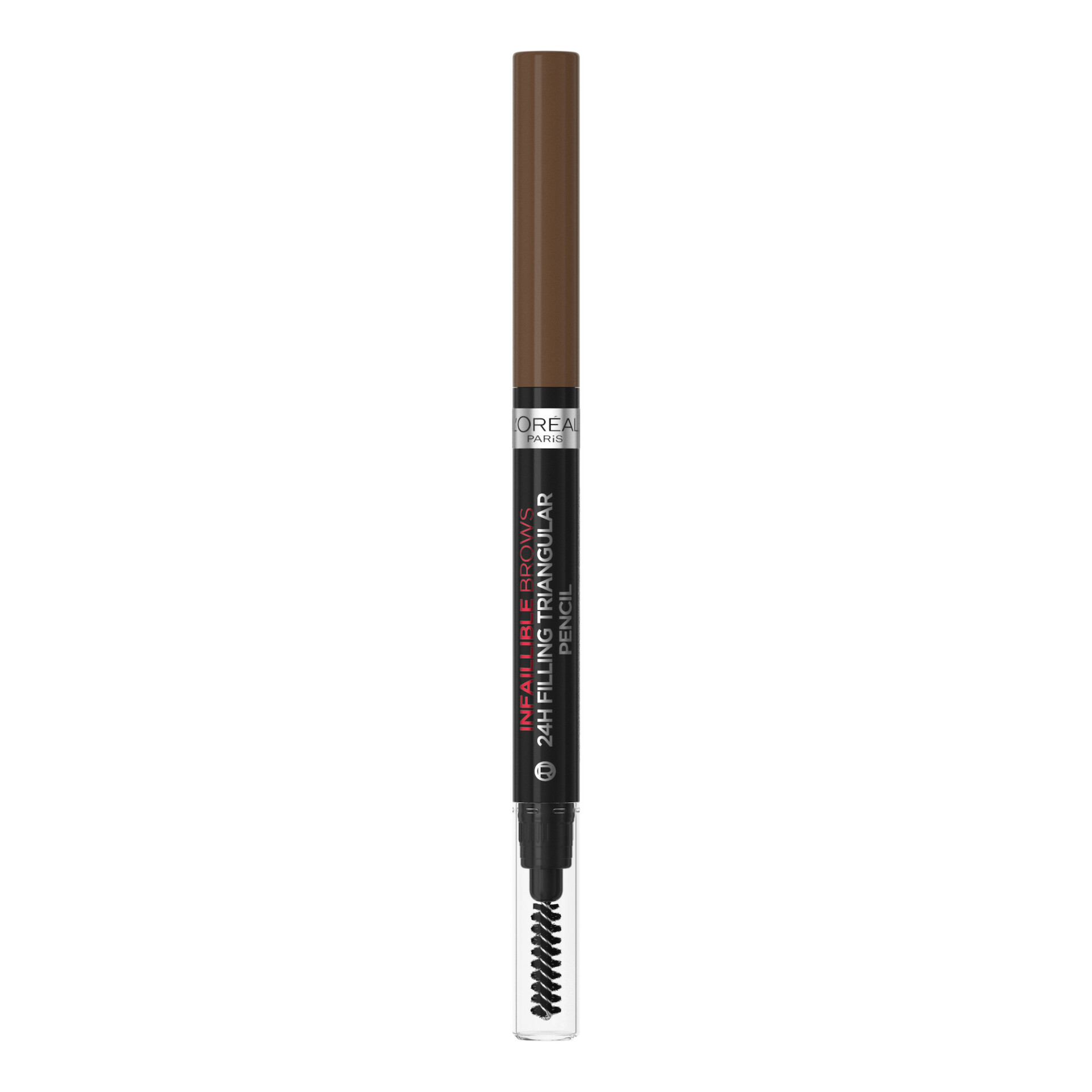 Creion de sprâncene triunghiular Infallible Brows 24H Filling 5.0 Brunet deschis - L'Oréal Paris