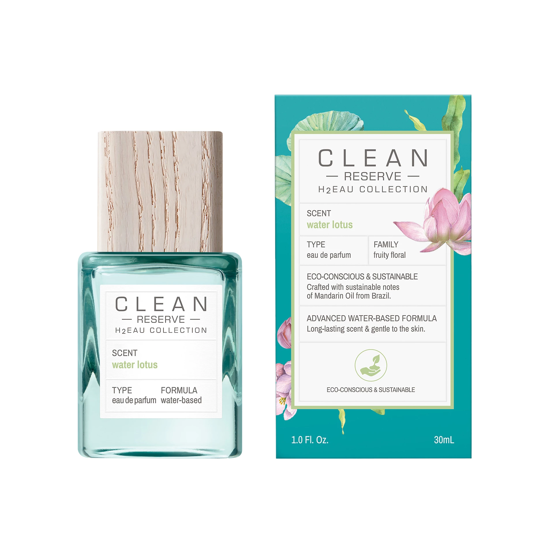 Reserve H2EAU Water Lotus EdP 30 ml - Curățenie