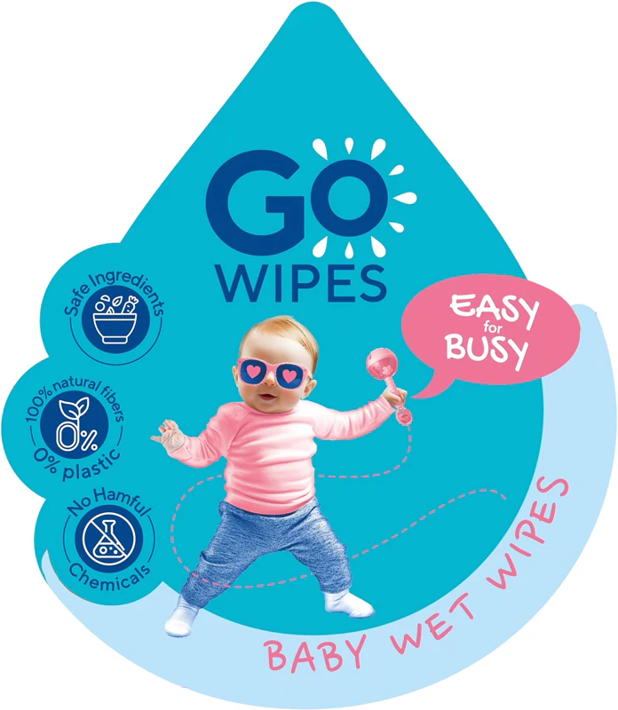 GoWipes Baby Wet Wipes vochtige doekjes voor baby's vanaf de geboorte