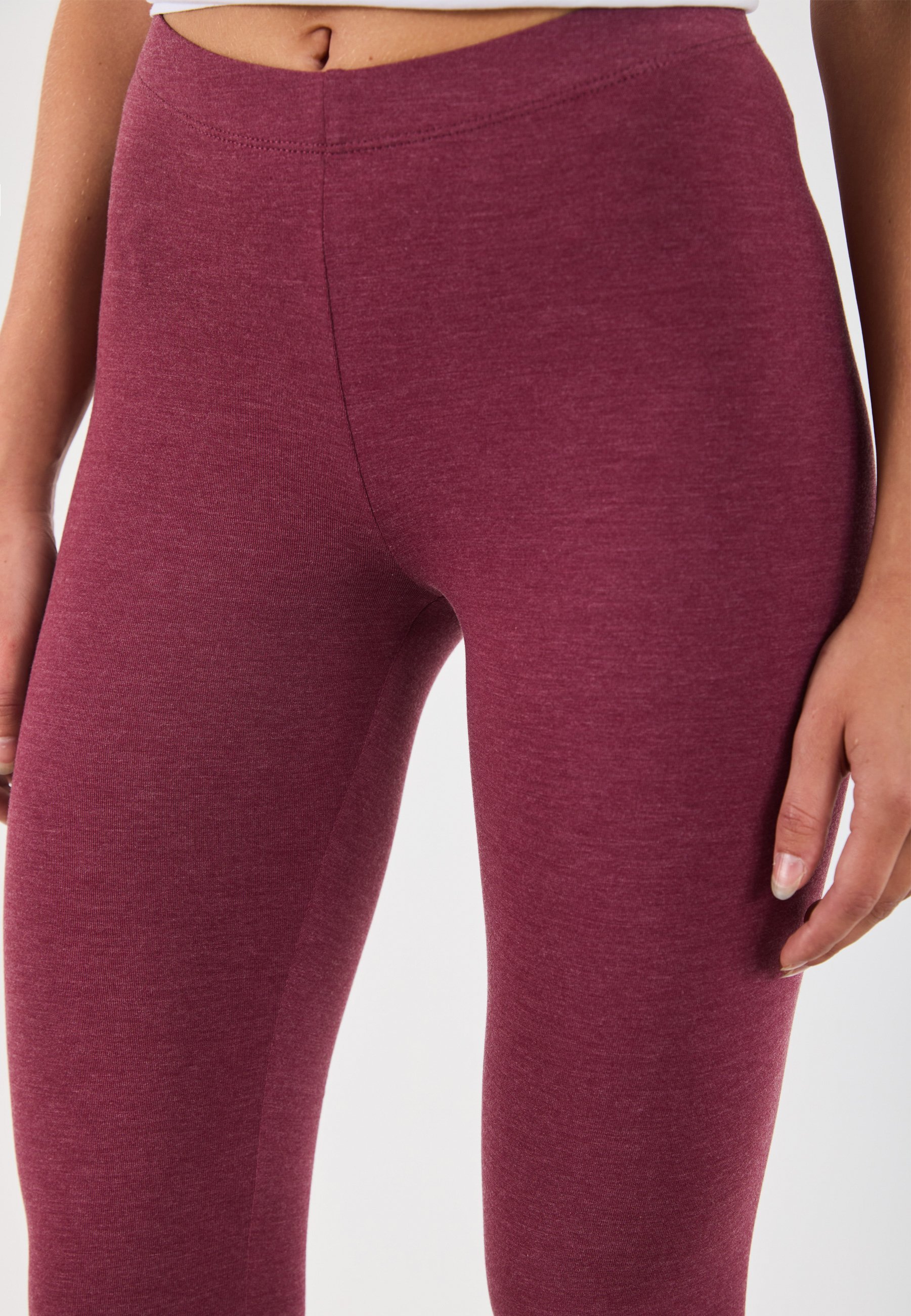 Confezione da 3 pezzi Even&Odd - Leggings - Pantaloni - bordeaux/grigio scuro/nero