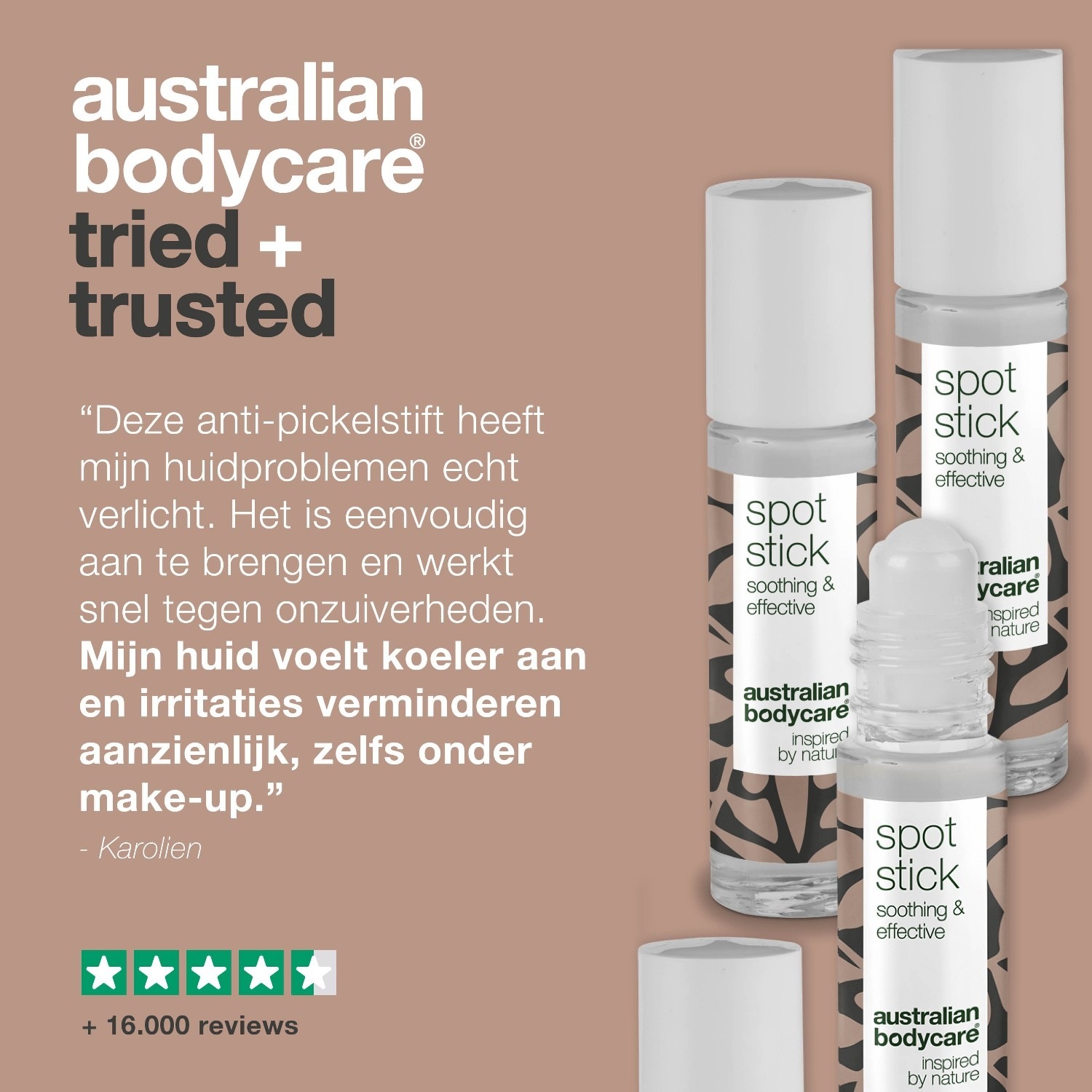 Australian Bodycare set za njegu lica 3x9ml stik za mrlje - 1 komad