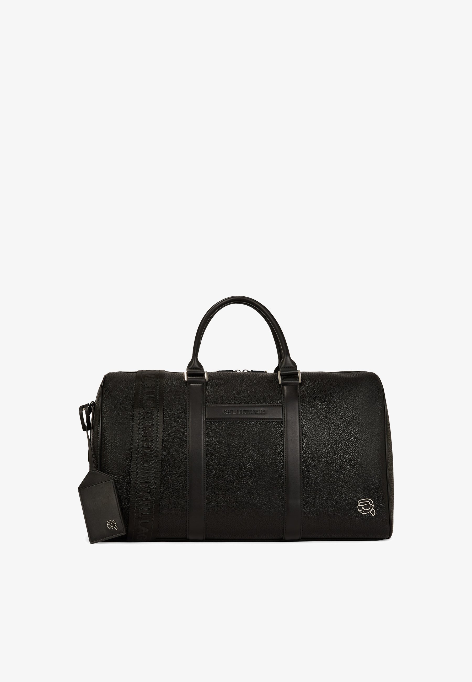 KARL LAGERFELD IKON OUTLINE WEEKENDER UNISEX - Weekendtas - zwart