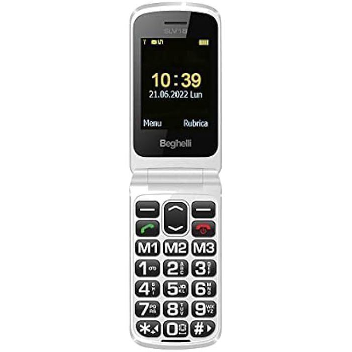 Beghelli Téléphone portable SLV18 silver