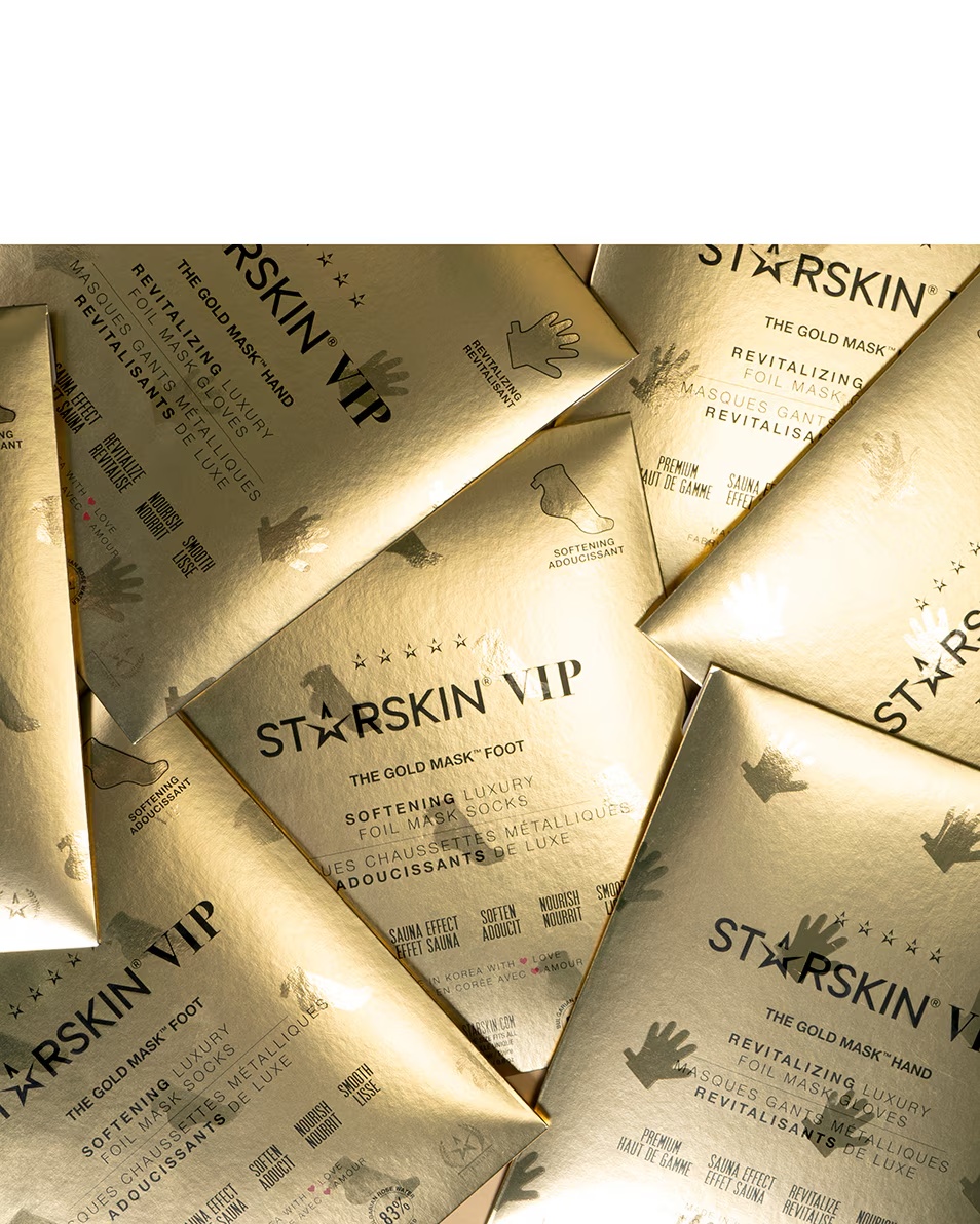 STARSKIN VIP MASCA DE AUR™ PENTRU PICIOARE