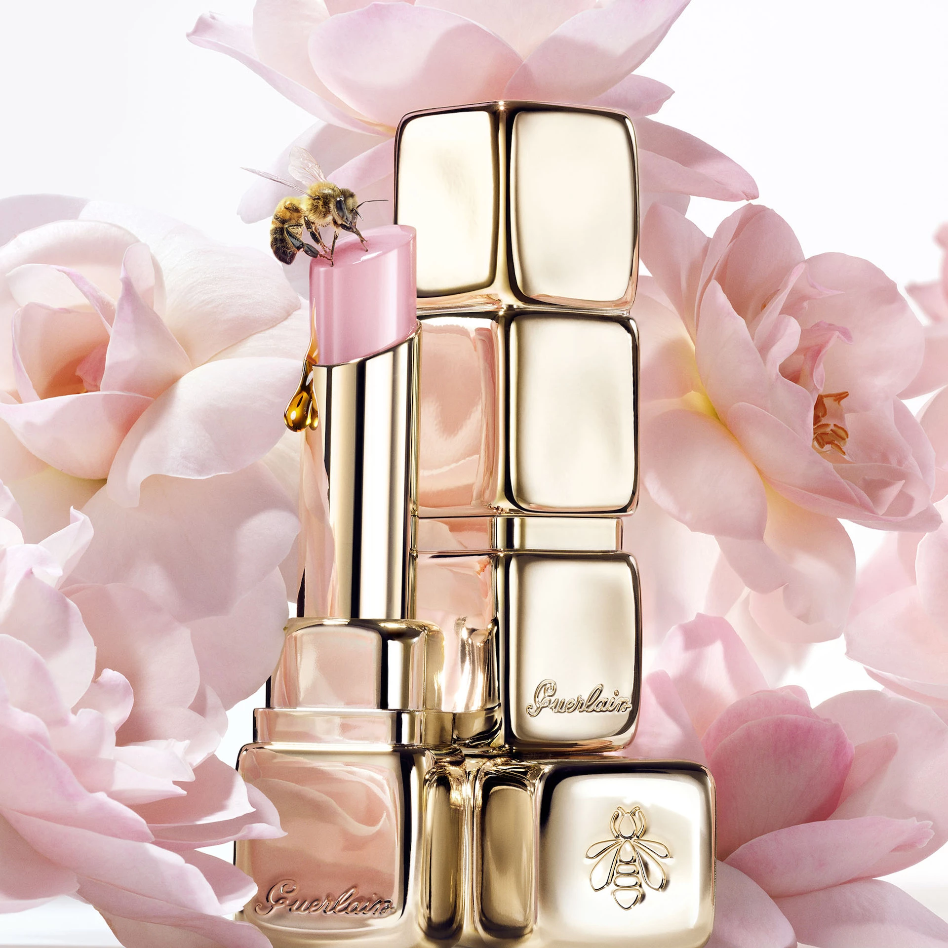 Balsam do ust KissKiss Bee Glow 258 Rose Glow - GUERLAIN