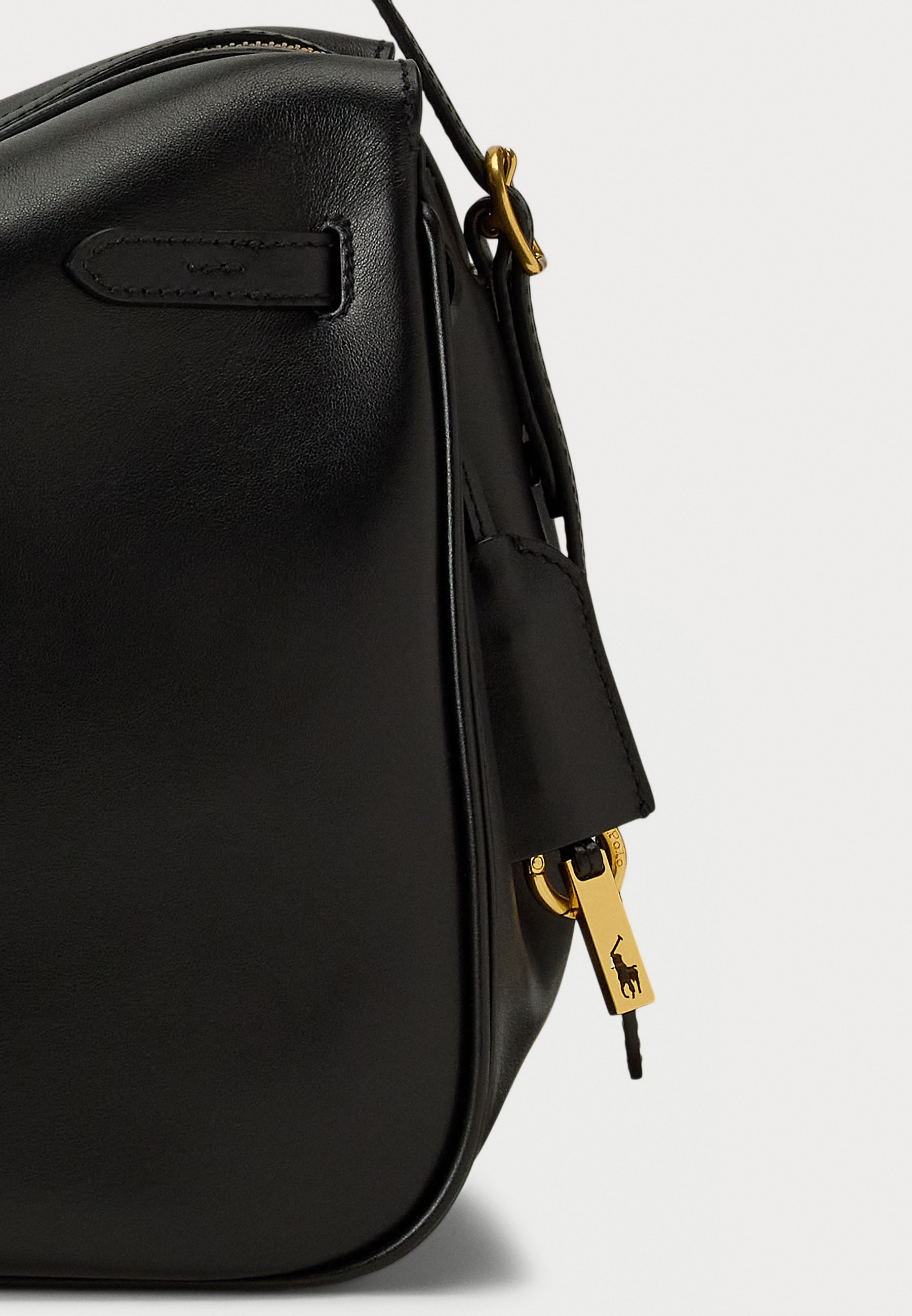 Polo Ralph Lauren Polo ID leren handtas - zwart