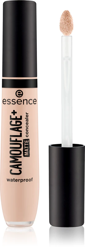 Corretivo líquido essence CAMOUFLAGE+ MATTE com acabamento matte