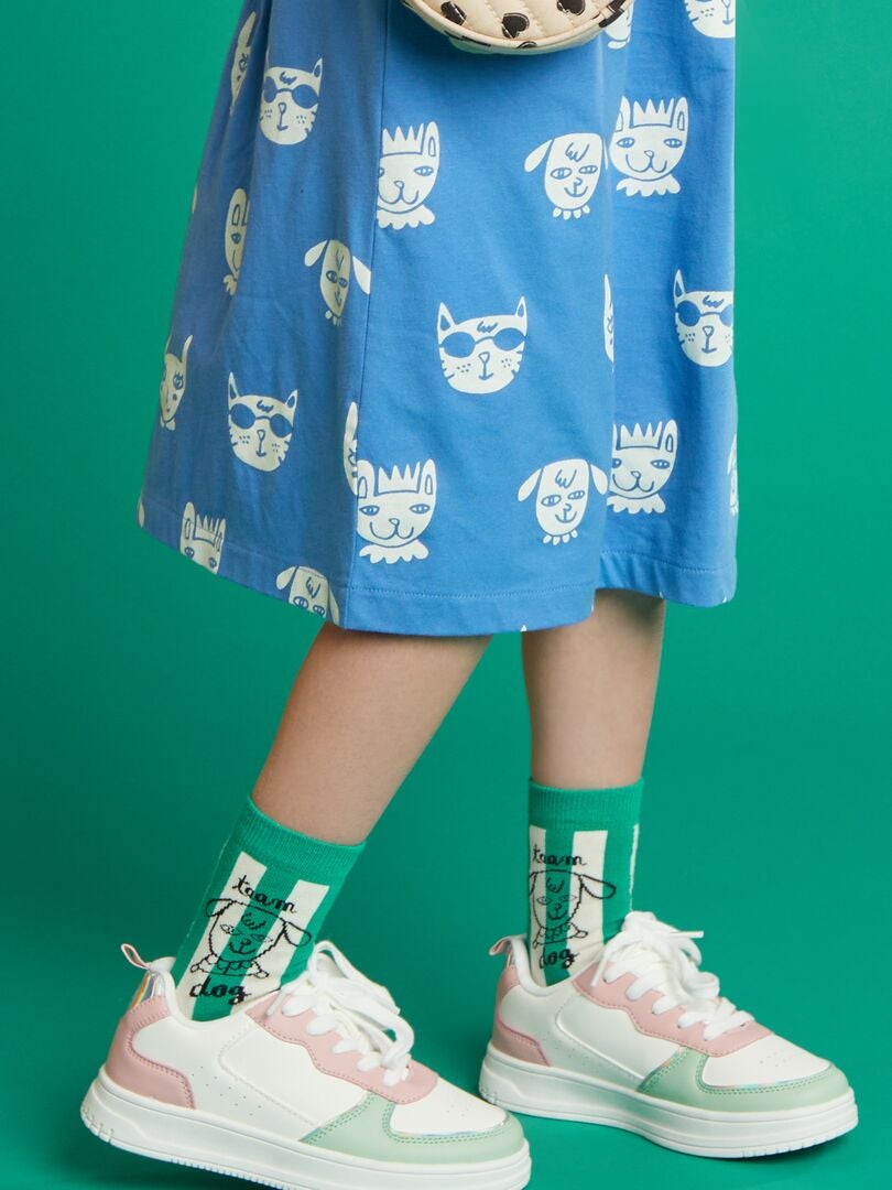 Lage sneakers - WIT