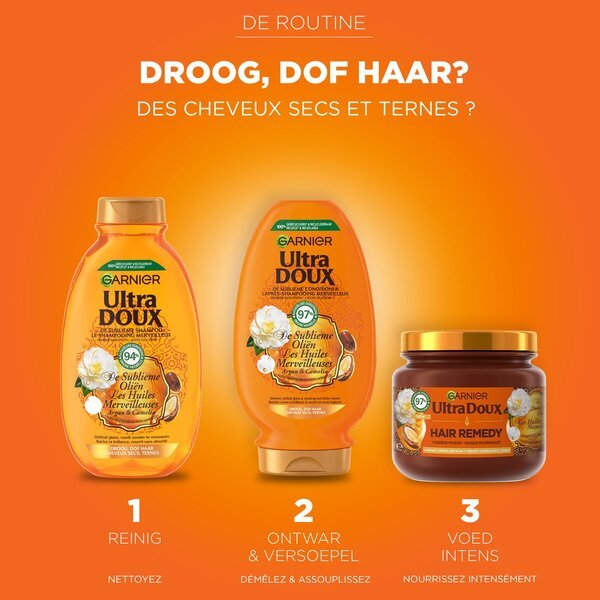 Garnier Ultra Doux Sublieme šampon z oljem argana in kamelije<br>300 ml