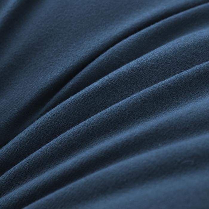 Almohada de lectura azul de 160 cm para cama y sofá, cojín triangular para la espalda, almohada de apoyo para la cabeza y la zona lumbar para la cama, funda.