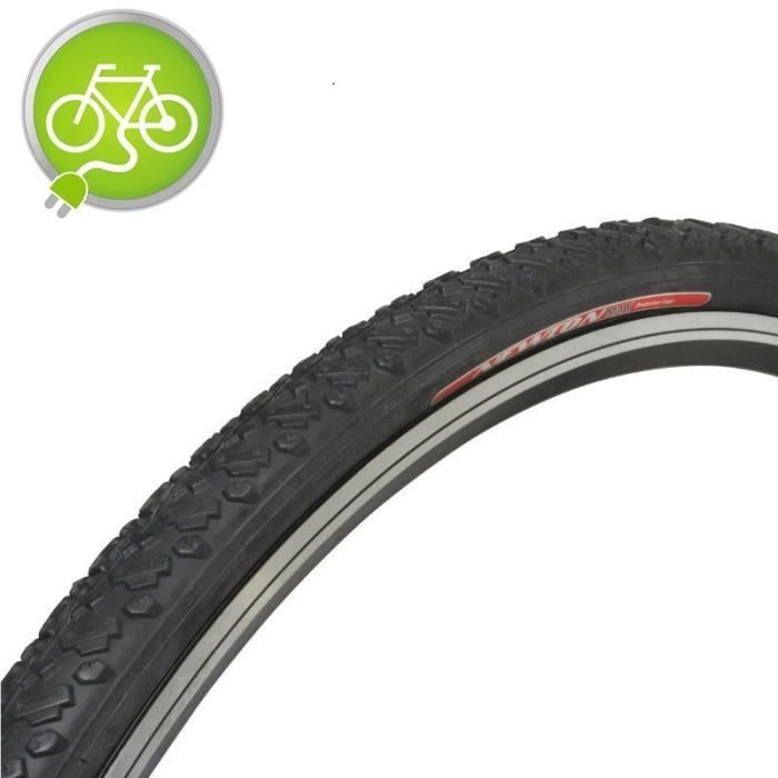 Pneu vélo électrique anti-crevaison CYCLINGCOLORS 700x35c tout-terrain VTT Ville Chemin VAE e-bike