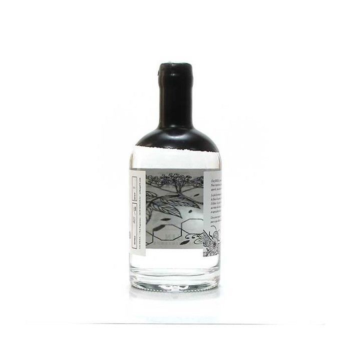 Franse lentegin met verse bloemen 40% 50cl