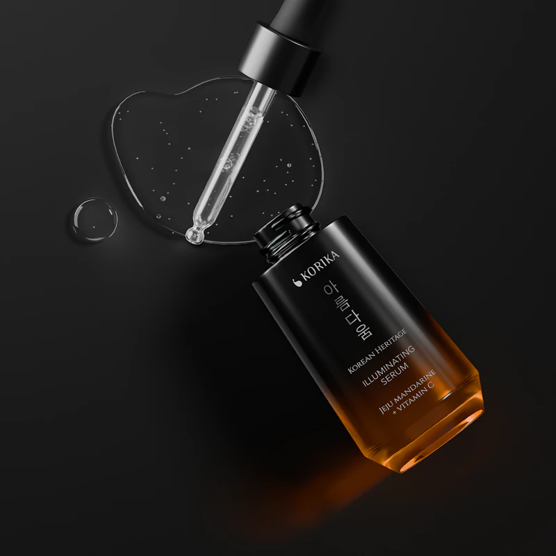 KORIKA Korean Heritage Jeju Mandarim + Soro Iluminador Premium Vitamina C