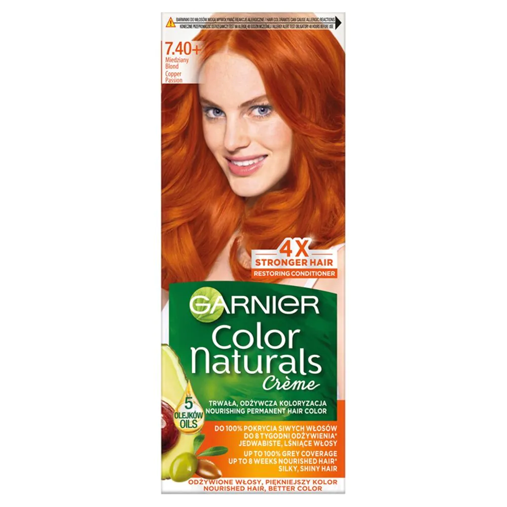 Color Naturals Farba do włosów 7.40 Copper Passion