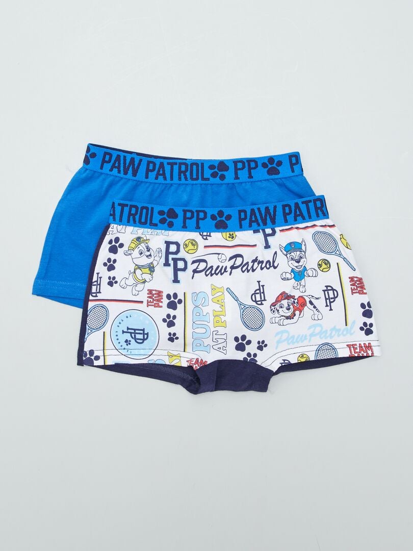 Set de 2 boxeri „Patrula Cățelușilor” - ALBASTRU