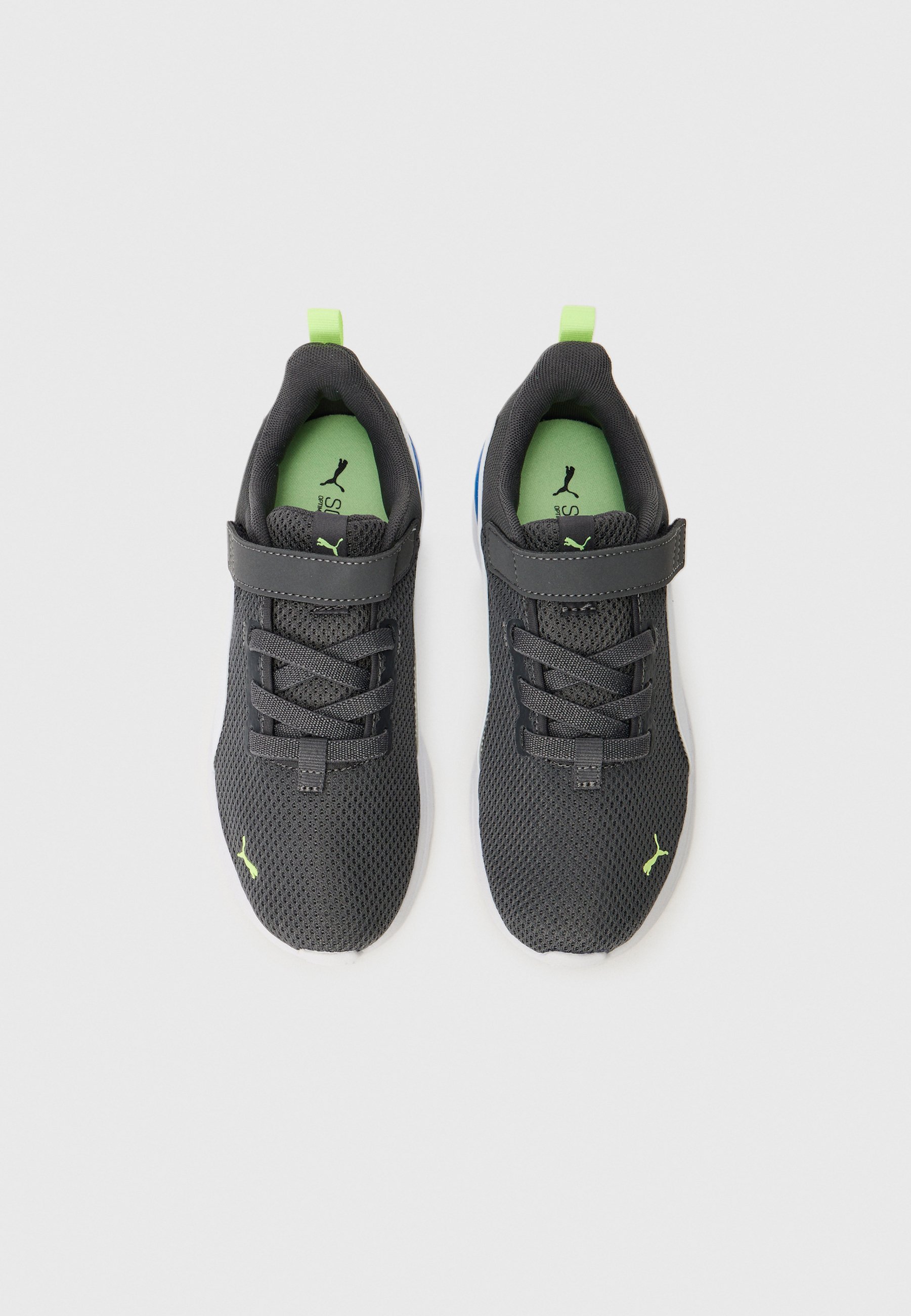 Puma ANZARUN LITE AC UNISEX - Pantofi de alergare pentru șosea - gri închis/alb/deschis
