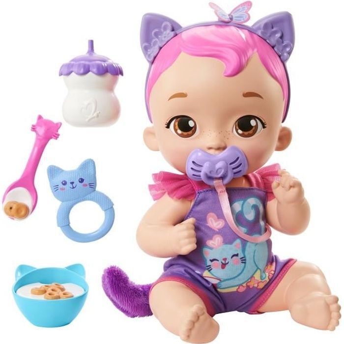 My Garden Baby - Gatto interattivo - Mini World Doll - Età 2+