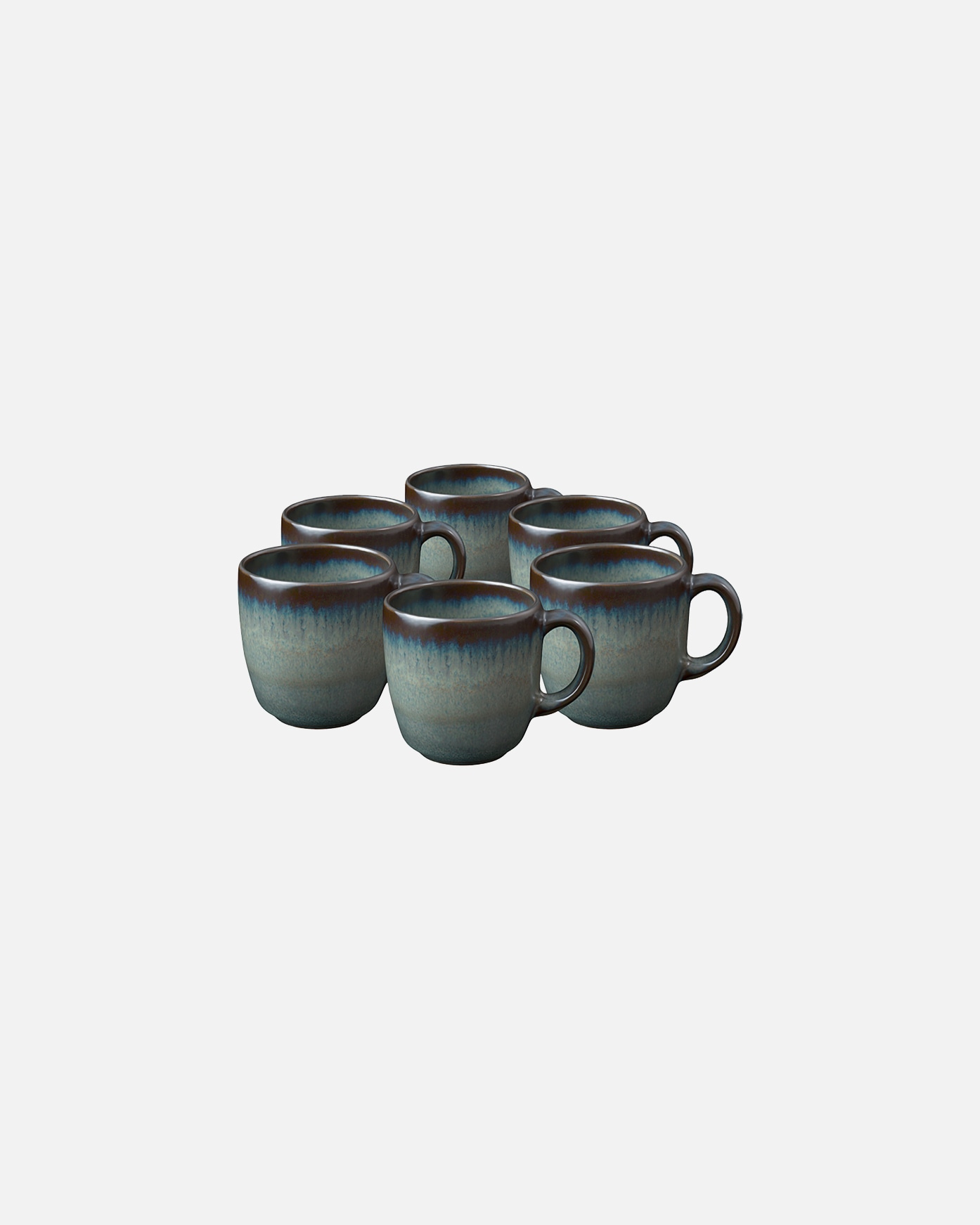 Villeroy & Boch kaffekopp, sett med 6, Lave bleu – 1 stk.